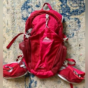 Gregory hiking/climbing backpack small red